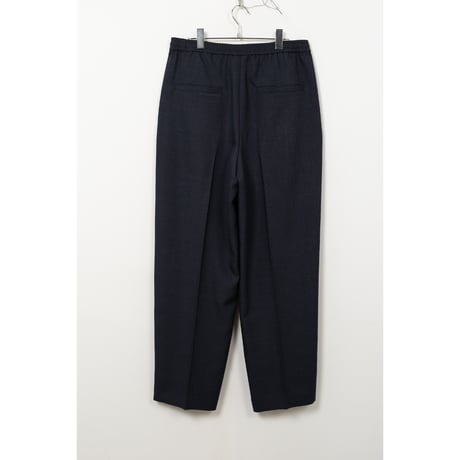 in・stru(men-tal).MIHARA YASUHIRO :WOOLY SHARKSKIN EASY TROUSERS