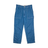 The Letters : BAKER PANTS PANTS -USED WASHED DENIM-
