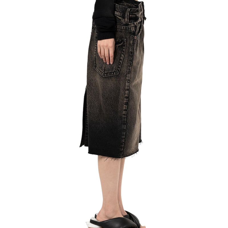 Maison MIHARAYASUHIRO/デニムレイヤードスカート Maison MIHARA YASUHIRO ONLINE STORE（ミハラヤスヒロ