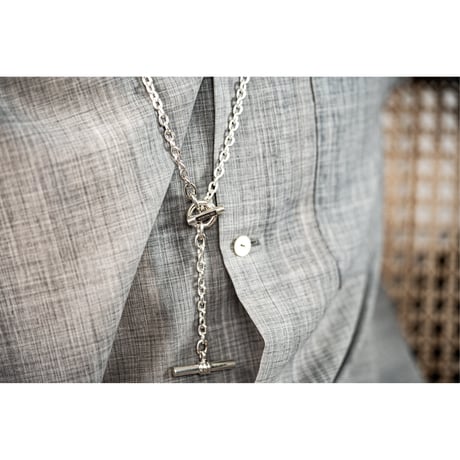 WAKAN SILVER SMITH : C-029 Hang down necklace