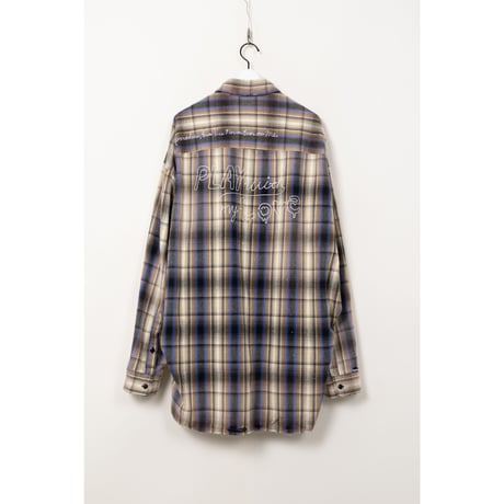 Maison MIHARA YASUHIRO : VINTAGE LIKE CHECK L/S SHIRTS