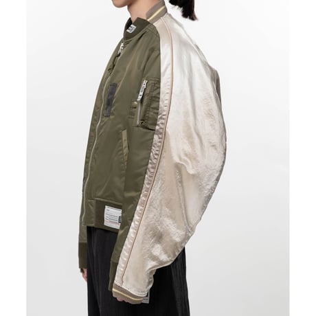 Maison MIHARA YASUHIRO : Front Back Combined Flight Jacket