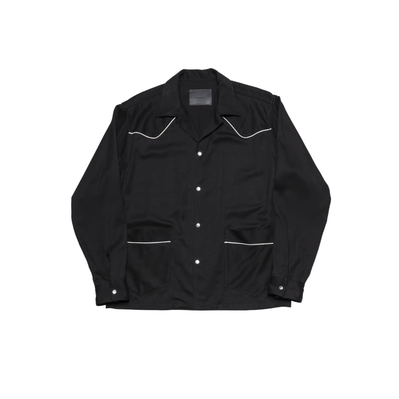 The Letters: WESTERN PAJAMA SHIRT -RAYON GABARD