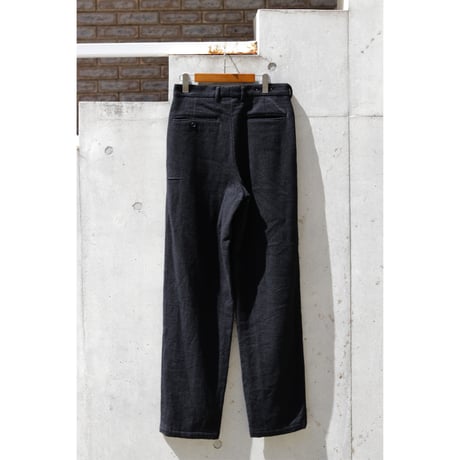 MINEDENIM : Shrunk Wool Trousers