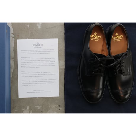 SANDERS : MILITARY DERBY SHOE