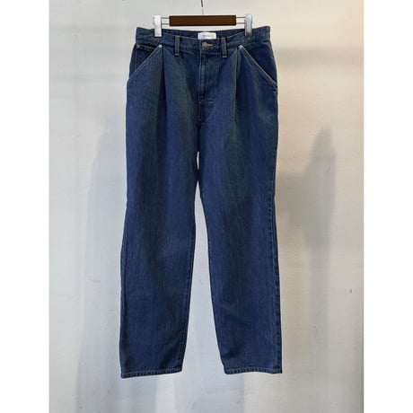 WELLDER : Indigo Tapered Trousers