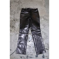 FRACTION :  LEATHER TROUSER