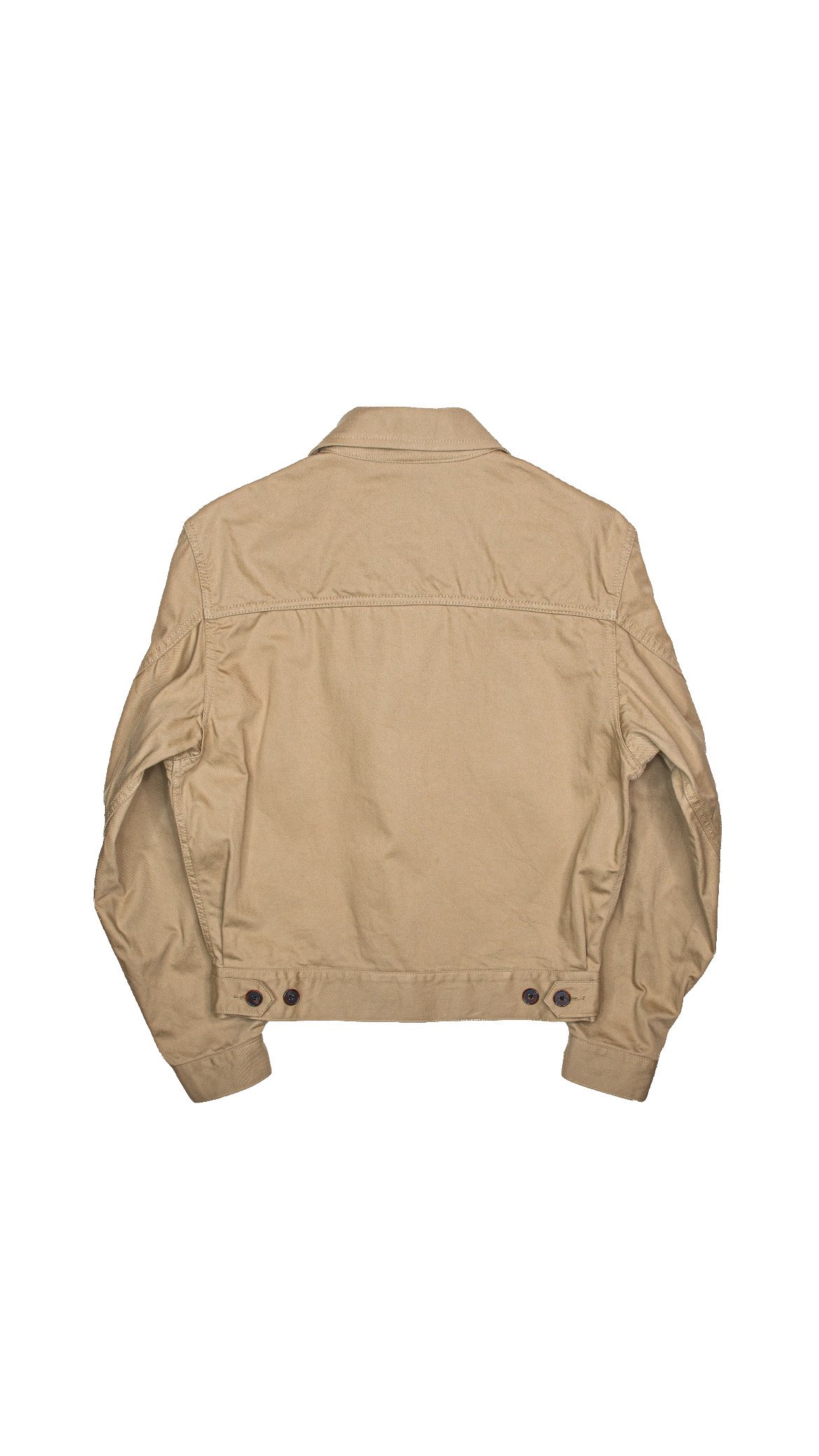 The Letters : WORKERS SHORT ZIP JACKET -COTTON