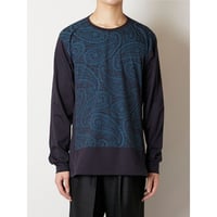 TAAKK : PAISLEY LONG T-SHIRT