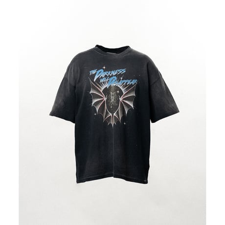 KAMIYA : "THE DARKNESS WILL DISAPPEAR" Distressed T-shirt
