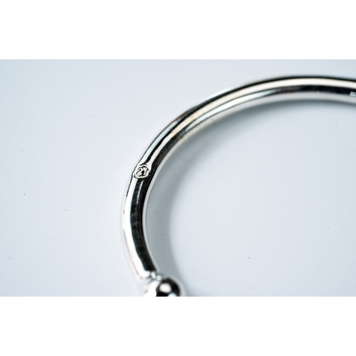 アクセサリー Wakan Silver Smith/ Double ball bangle WAKAN SILVER SMITH : BN-059 Double ball bangle