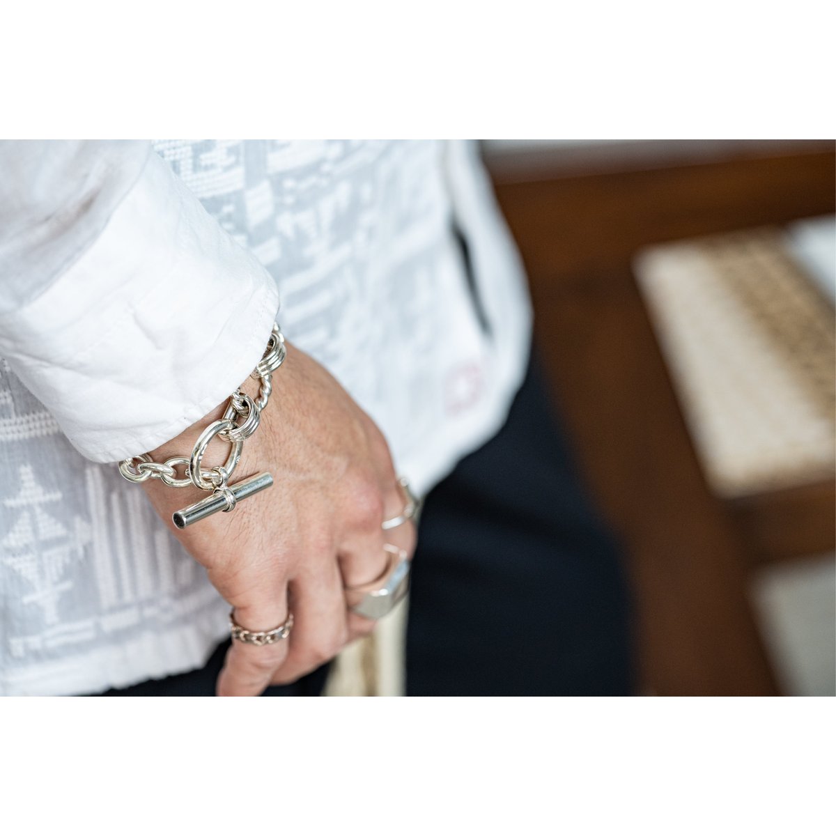 WAKAN SILVER SMITH :BN-050 All round rope brace WAKAN SILVER SMITH :BN-050 All round rope brace