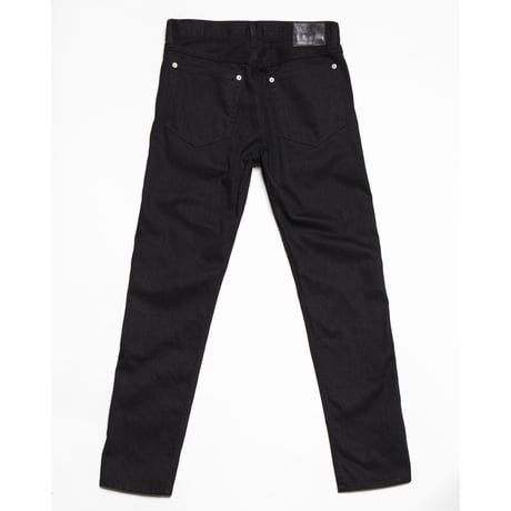 The Letters:CLASSIC 5POCKET TAPERED PANTS -WASHED STRETCH DENIM-