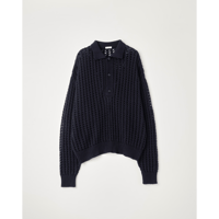 NAME. : MESH KNIT POLO