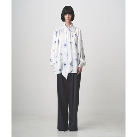 JUHA : FLORAL BOWTIE SHIRT