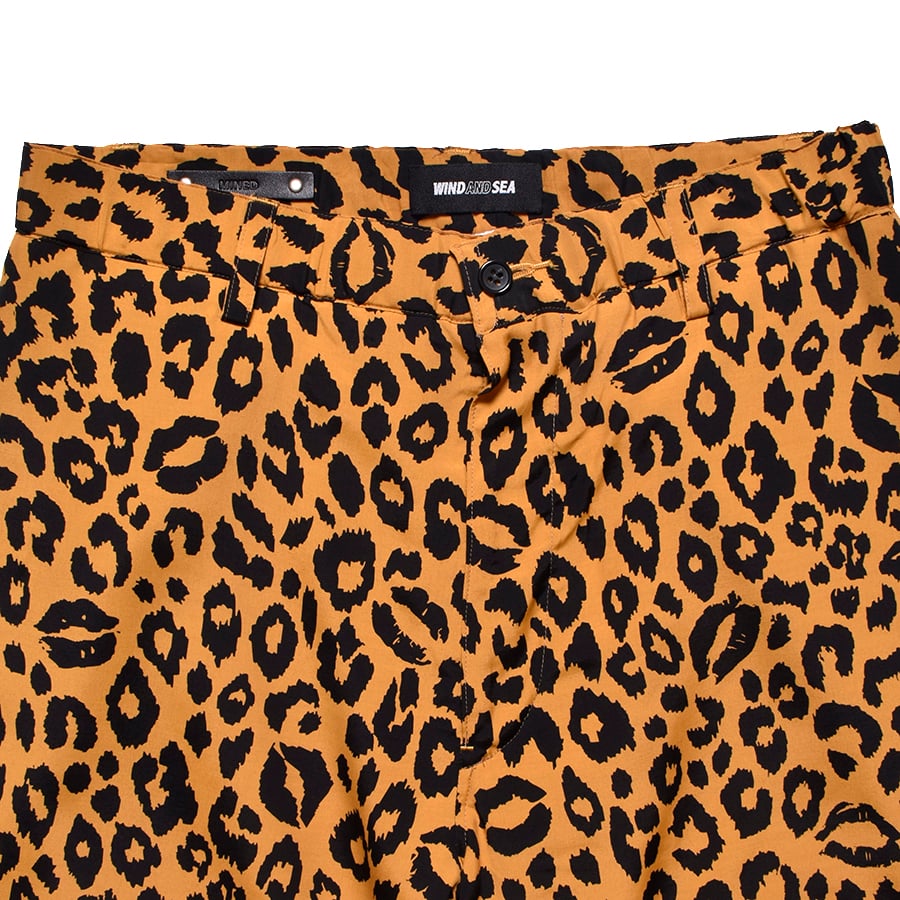 WIND AND SEA×MINEDENIM ：Lips Leopard Print Easy