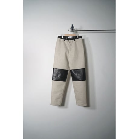 JOHN MASON SMITH : BAGGY TAPERD 5 POCKET PANTS