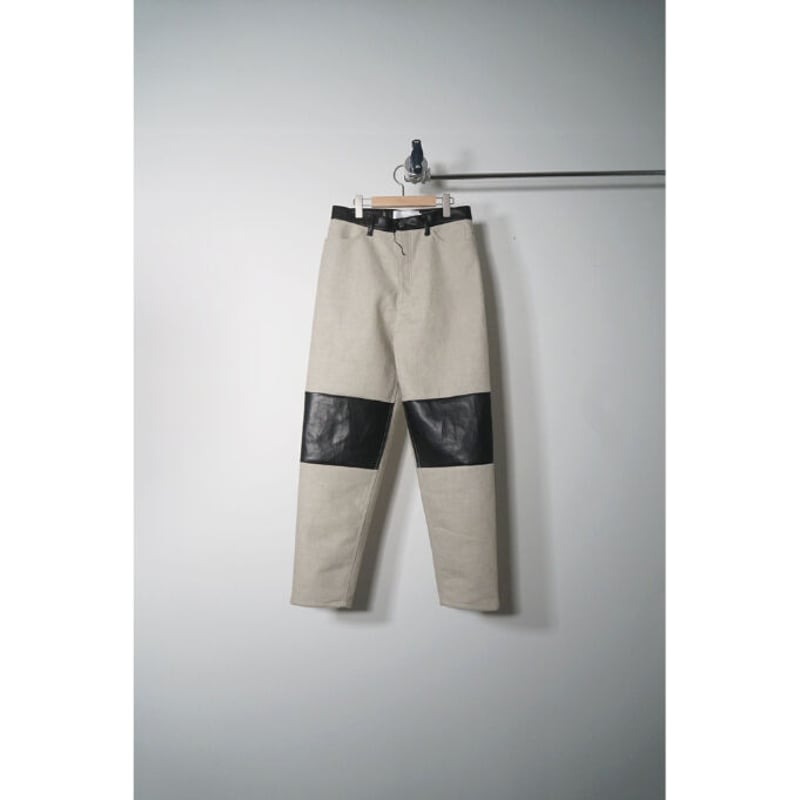 新品JOHN MASON SMITH サイドオープンパンツ　Ｓ JOHN MASON SMITH : BAGGY TAPERD 5 POCKET PANTS