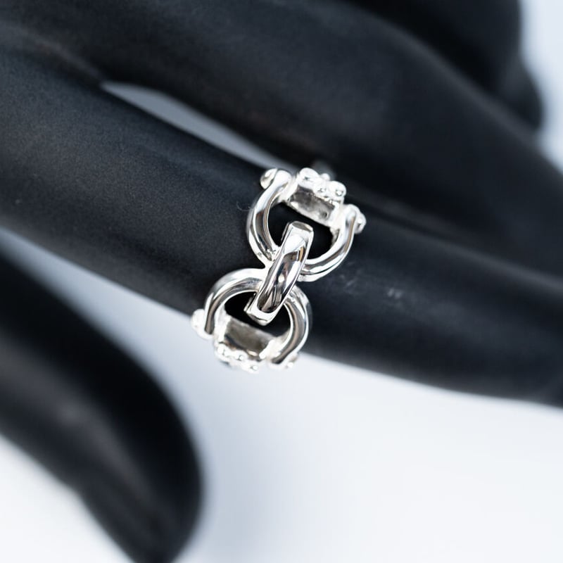R-086 Horse bit ring 17号 WAKAN SILVER SMITH Horse bir ring [R-086] -MORLS-