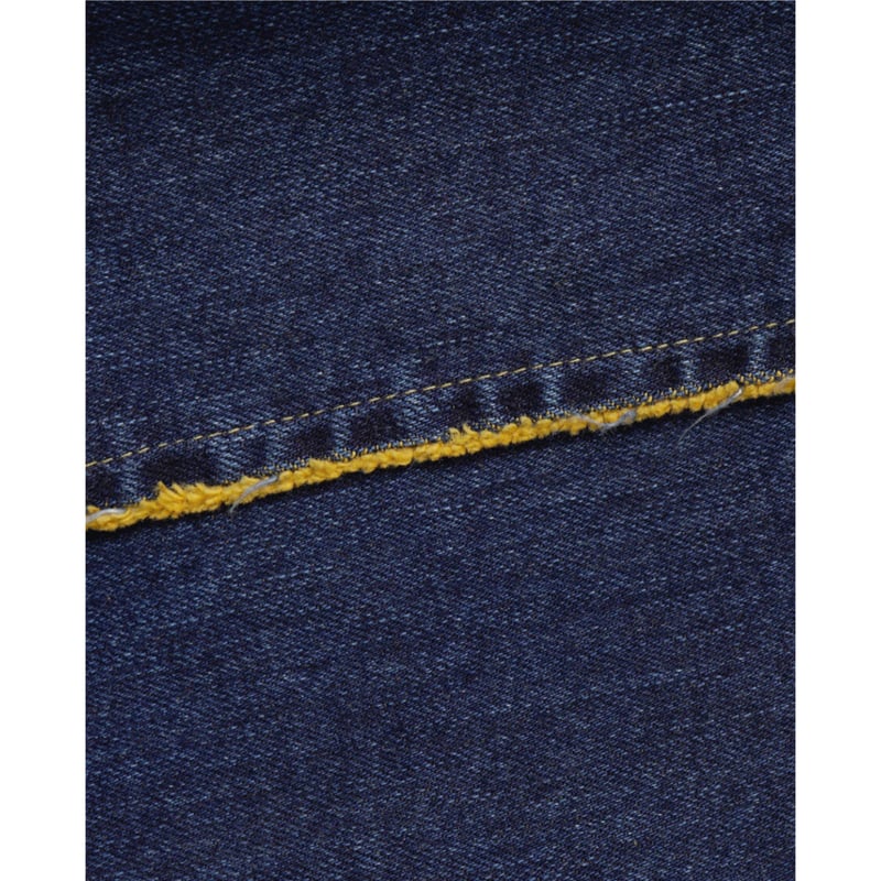 Name. : WASHED TWO SIDES DENIM FLARE PANTS | BI