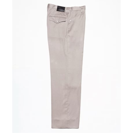 The Letters : WESTERN WIDE TROUSERS -RAYON GABARDINE-