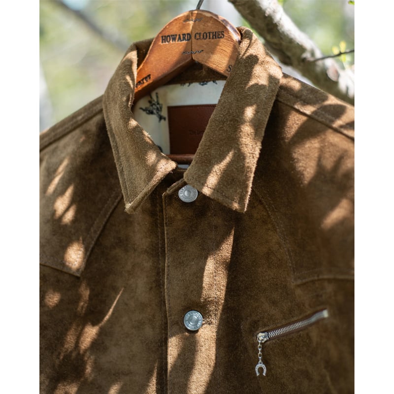 The Letters : COW BOY TRUCKER JACKET -HORSE SUE