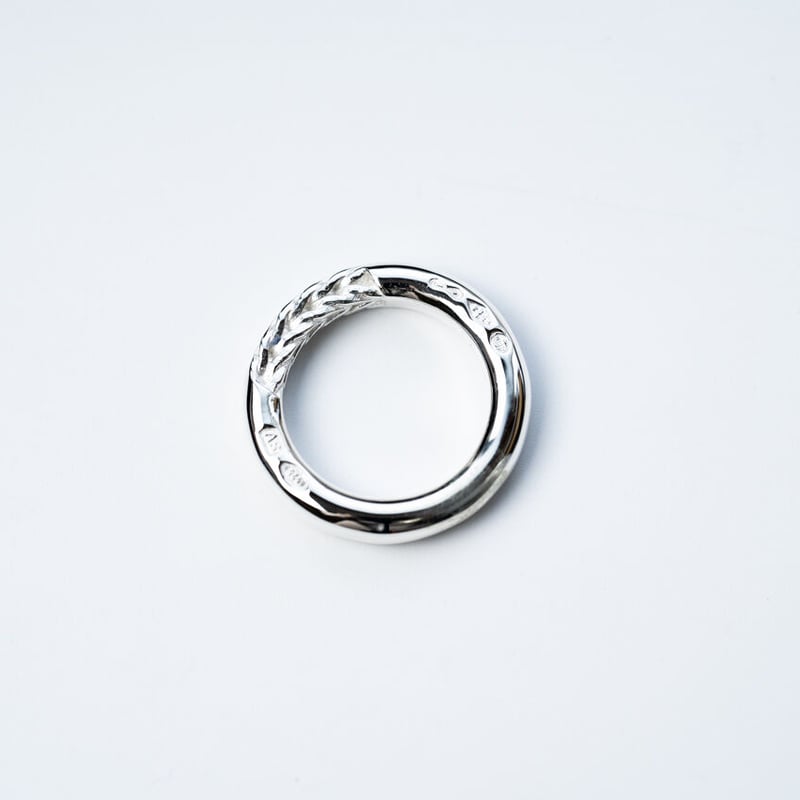WAKAN SILVER SMITH : R-084 Braided silver ring WAKAN SILVER SMITH : R-084 Braided silver ring
