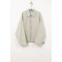 in・stru(men-tal).MIHARA YASUHIRO :W/R BACK TWILL ZIP BLOUSON