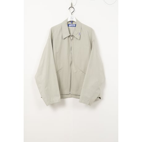 in・stru(men-tal).MIHARA YASUHIRO :W/R BACK TWILL ZIP BLOUSON