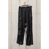 sulvam : Gabardine Cargo Bontage Pants