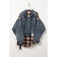 Maison MIHARA YASUHIRO : DOUBLE LAYERED DENIM BL
