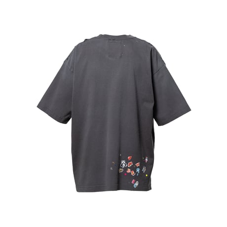 Maison MIHARA YASUHIRO : Kids Sticker Printed T-shirt