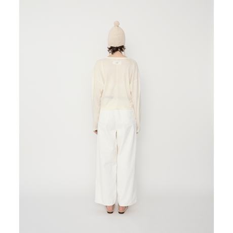 JOHN MASON SMITH / JANE SMITH : 8W COTTON CORDUROY TUCK 5 POCKET PANTS