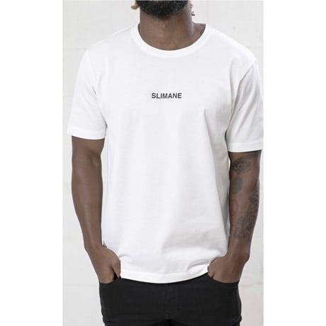 SLIMANE : Logo Short-Sleeve