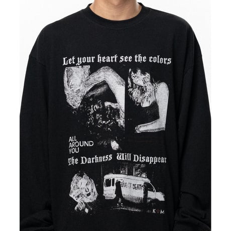 KAMIYA : “ALL AROUND YOU” L/S Tee T/C