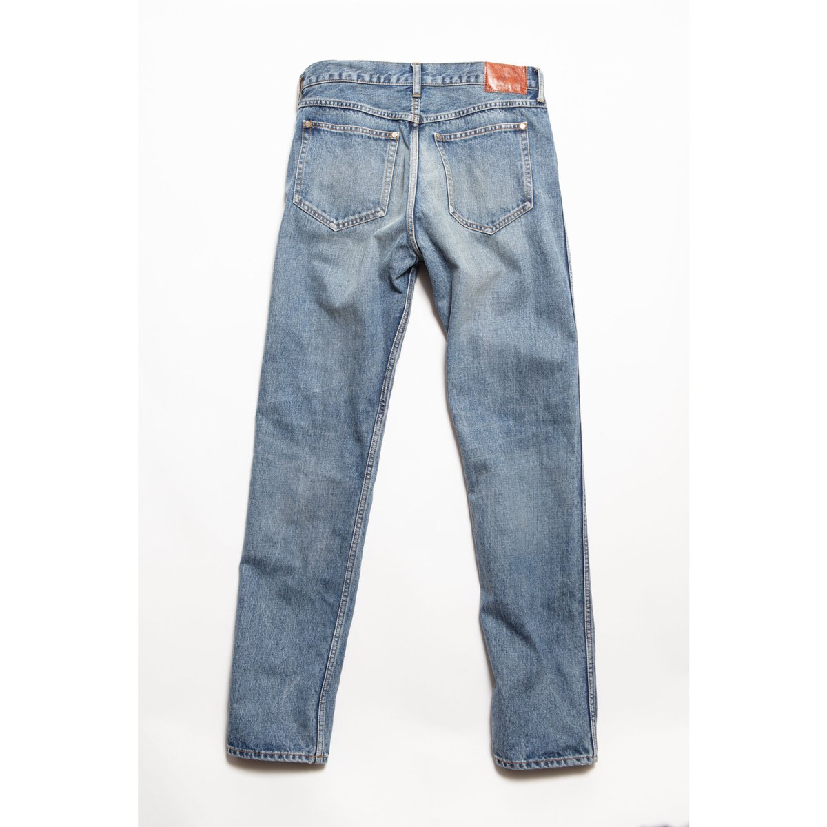 The Letters: 5POCKET TAPERED PANTS - USED WASHE The Letters: 5POCKET TAPERED PANTS - USED WASHE