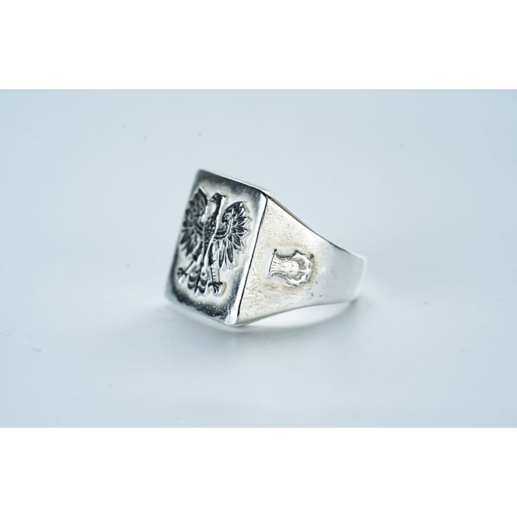 WAKAN SILVER SMITH : R-092 レクタングルシグネットリング フラワー