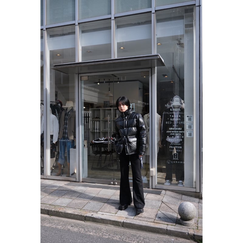 レアFUKUOKA Daiei ジャケット(美品) 予約商品】KAMIYA : BD Exclusive Leather Down Jacket