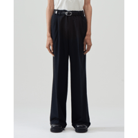 BED j.w FORD : COTTON SILK PILLING WIDE TROUSERS