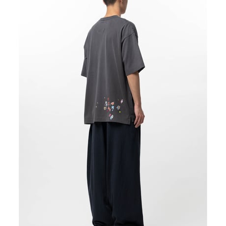 Maison MIHARA YASUHIRO : Kids Sticker Printed T-shirt