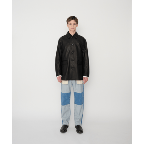 JOHN MASON SMIHT / JANE SMITH : 13oz INSIDE OUT DENIM 5POCKET PANTS