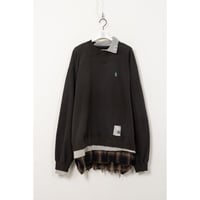 Maison MIHARA YASUHIRO : TRIPLE LAYERED PULLOVER