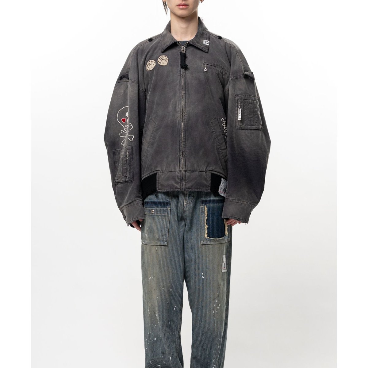 Maison MIHARA YASUHIRO : SUN FADED MILITARY JAC
