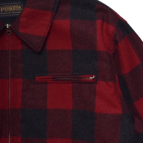 MINEDENIM : PENDLETON W.Plaid Zipup Work JKT