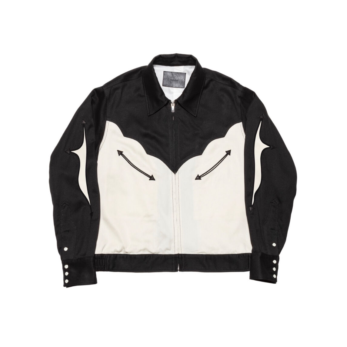 The Letters : WESTERN CUT OUT ZIP JACKET - RAYO