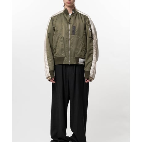 Maison MIHARA YASUHIRO : Front Back Combined Flight Jacket