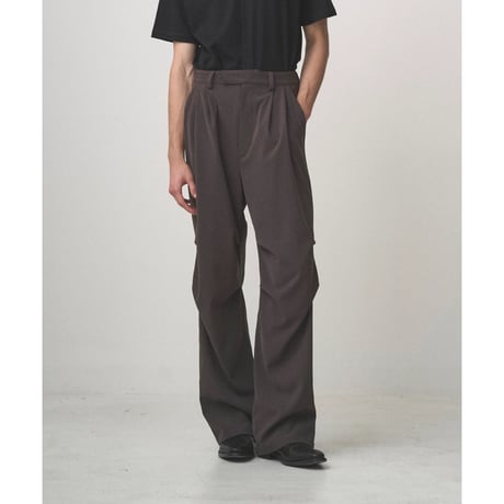 JUHA : SOFT SHELL KNEE-TUCK PANTS