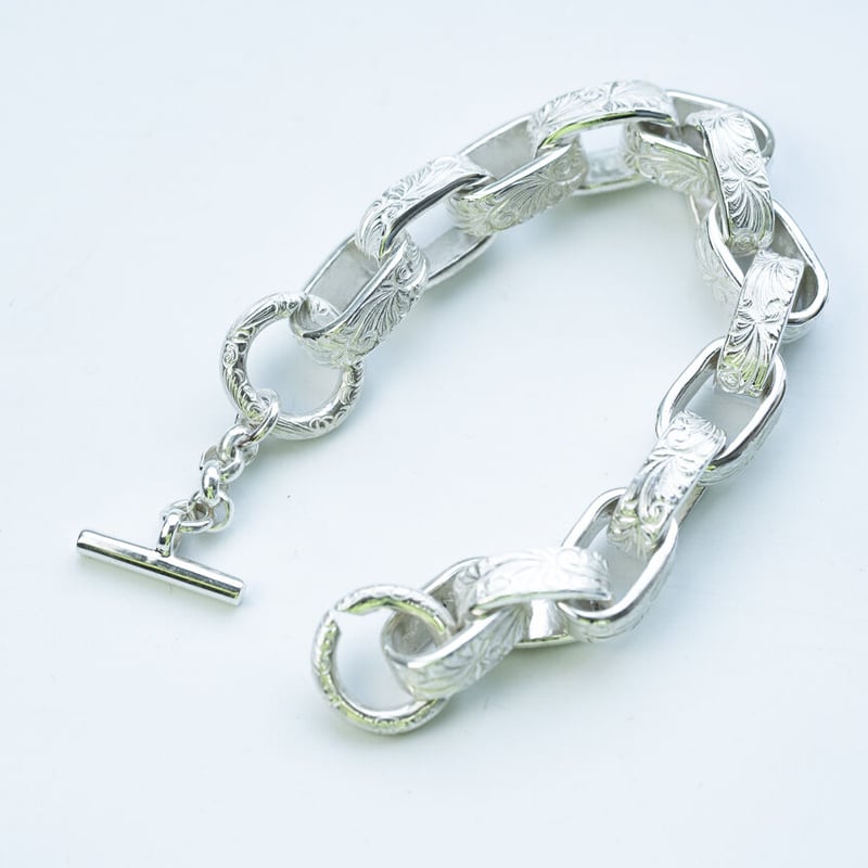 WAKAN SILVER SMITH : BN-079 Arabesque Hopi chai WAKAN SILVER SMITH : BN-079 Arabesque Hopi chai