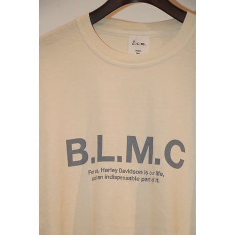 S.i.m : B.L.M.C LONG SLEEVE T-SHIRT