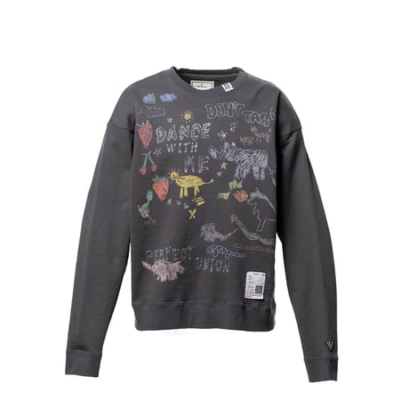 Maison MIHARA YASUHIRO : Kids Doodle Printed Sweatshirt